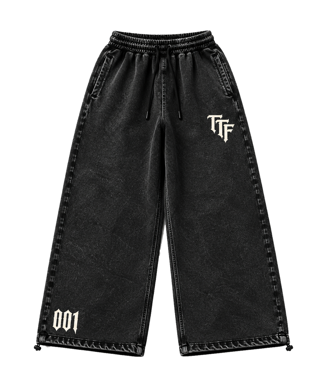 PANTS BLACK WASH — ARCHIVE 001 — vista frontal